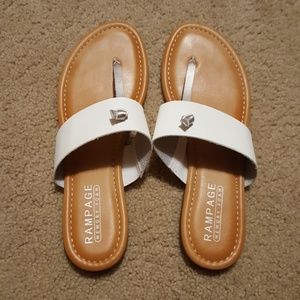 Rampage sandals with memory foam